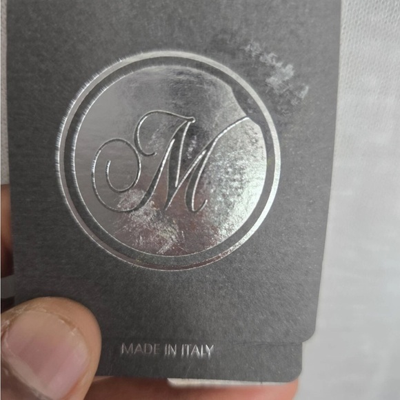 $88 JM Blouse Womens XL White Flutter 3/4 Sleeve Liquid Knit Angel Minimalist - Picture 9 of 12